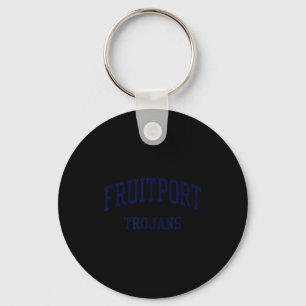 Fruitrt High School Hs Fruitrt Mi Vintage Srts  Key Ring