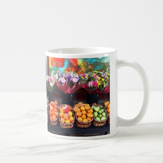 Fruits and Flowers Coffee Mug (Right)