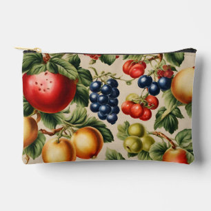 Fruits and Flowers from Luxury Italian Garden Accessory Pouch
