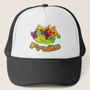 Fruits and Groceries Trucker Hat
