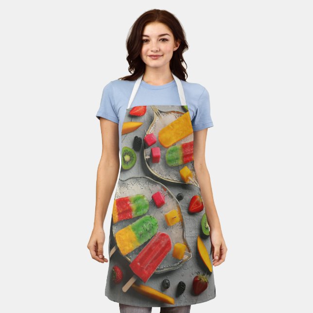 Fruits And Vegetables Apron (Worn)