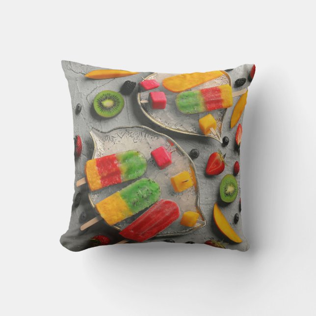 Fruits And Vegetables Cushion (Front)
