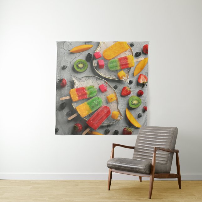Fruits And Vegetables Tapestry (In Situ)