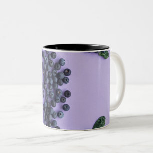 Fruits And Vegetables Two-Tone Coffee Mug