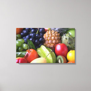 Fruits and Veggies Canvas Print