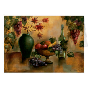 Fruits and Wine with Autumn Hues