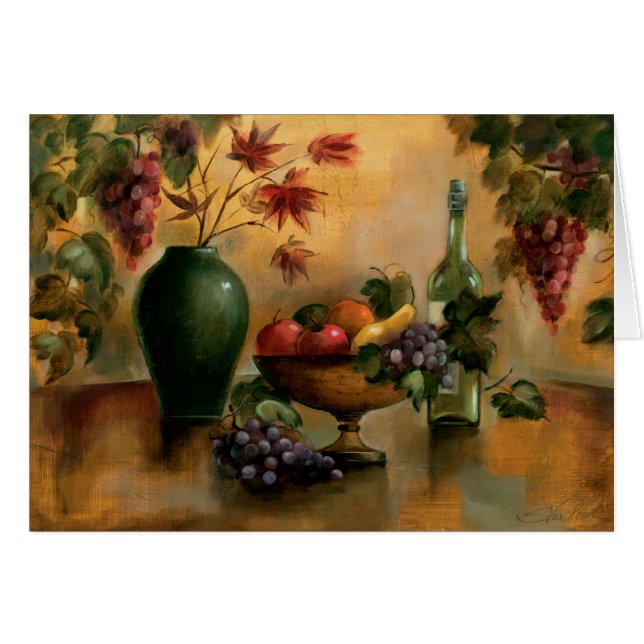Fruits and Wine with Autumn Hues (Front Horizontal)