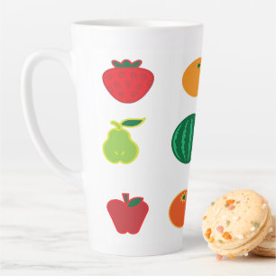 Fruits Art Latte Mug