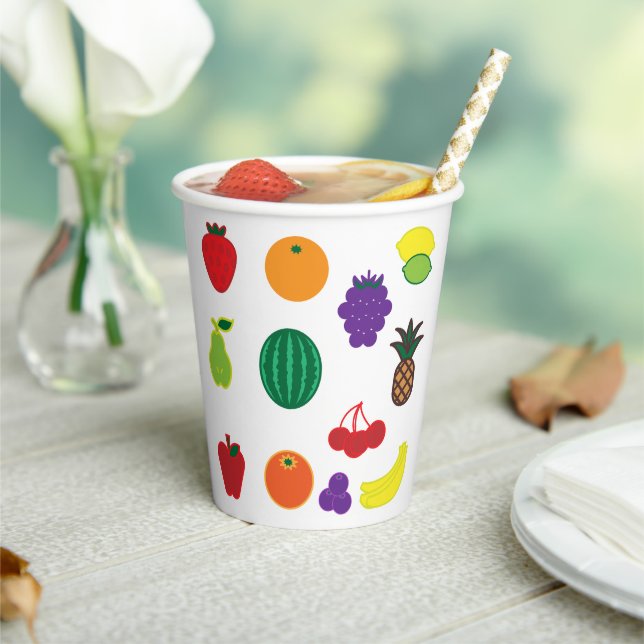 Fruits Art Paper Cups (Insitu)