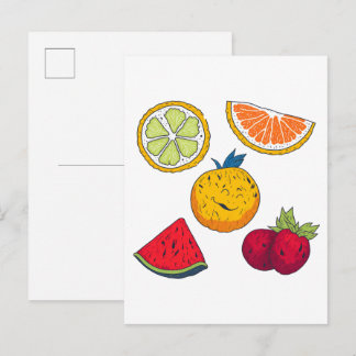 Fruits by Nico Postcard