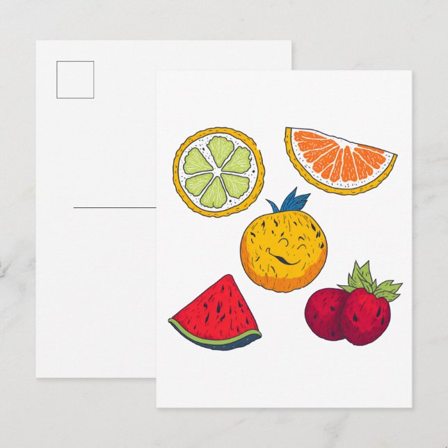 Fruits by Nico  Postcard (Front/Back)