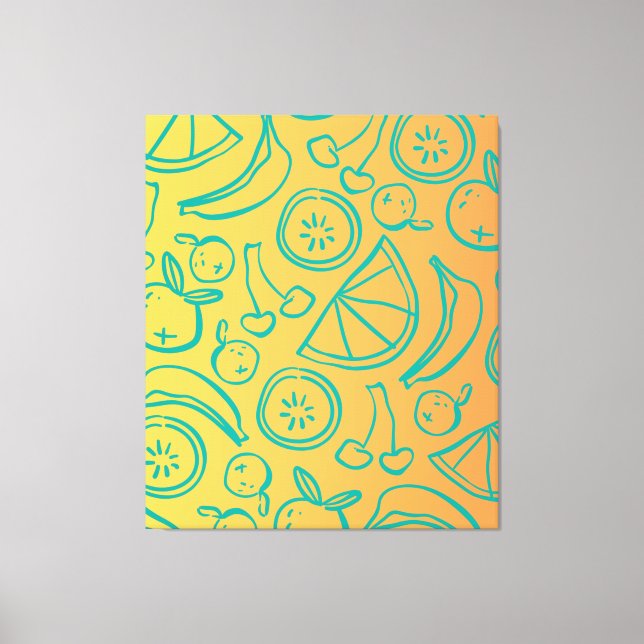 Fruits Canvas Print (Front)
