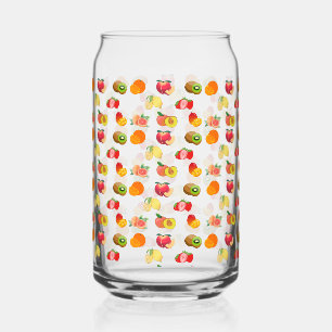 Fruits designs glass tumblers
