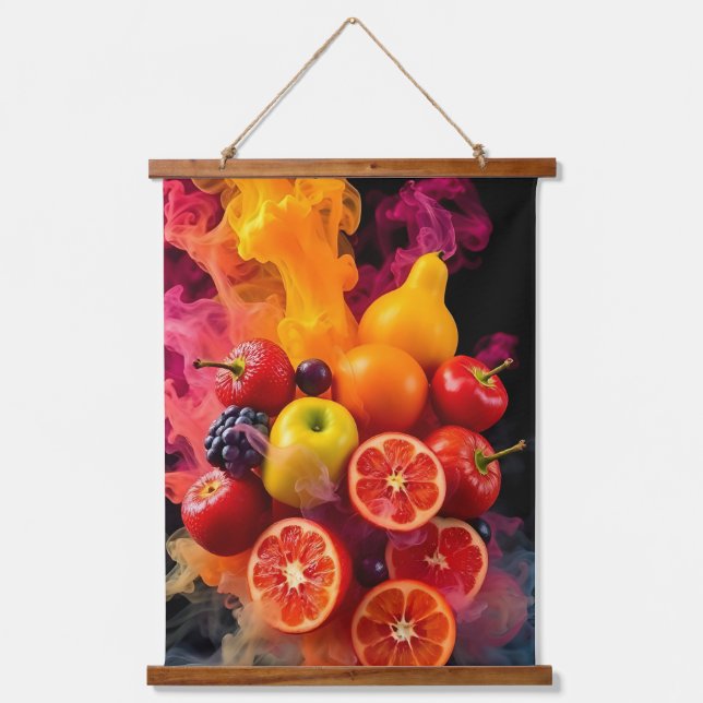 Fruits fine art hanging tapestry (Front)