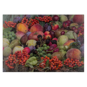 Fruits Graphic Background Cutting Board