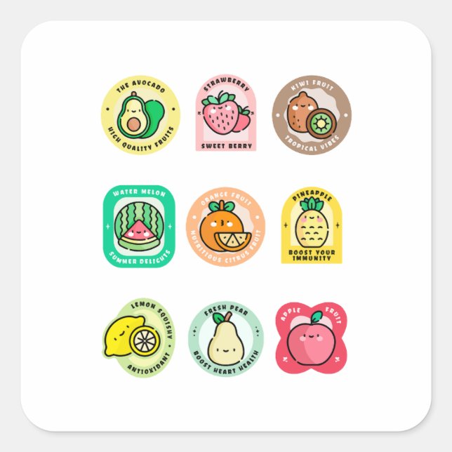 Fruits Label Collection (Front)