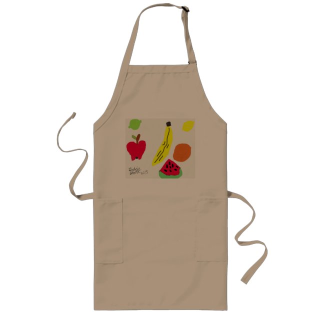 Fruits Long Apron (Front)
