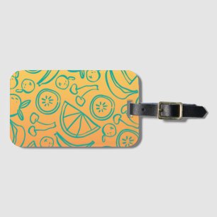 Fruits Luggage Tag