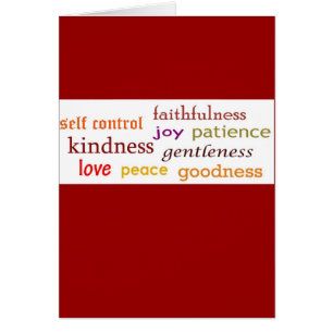 Fruits of the Spirit