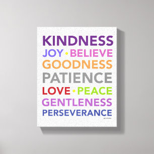 Fruits of the Spirit Art Canvas
