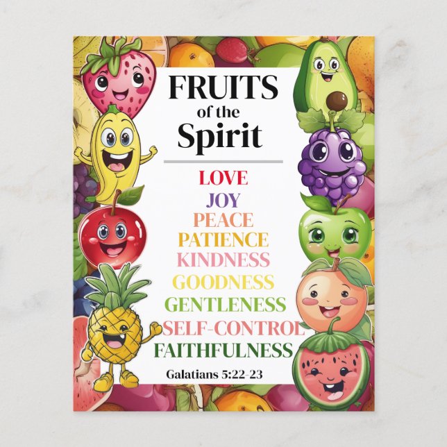 Fruits of The Spirit Flyer (Front)