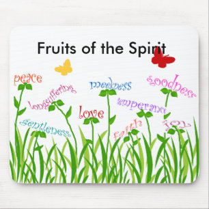 Fruits of the Spirit garden products Mouse Mat