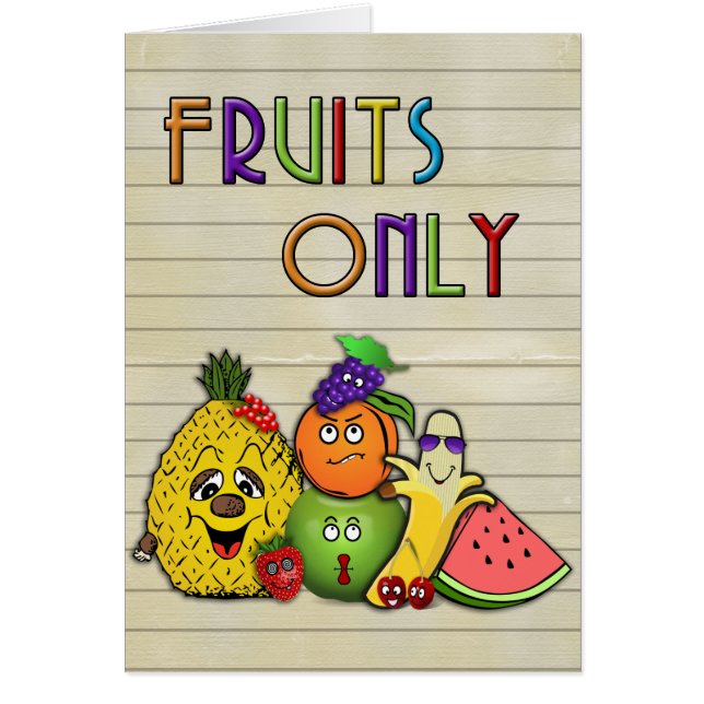 fruits only papershop gifts (Front)