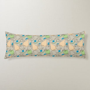 Fruits pattern body cushion