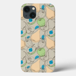 Fruits pattern iPhone 13 case