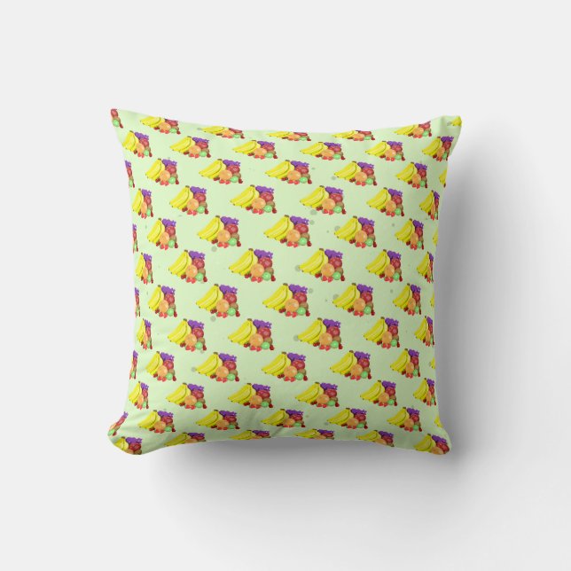 Fruits Pattern Cushion (Front)