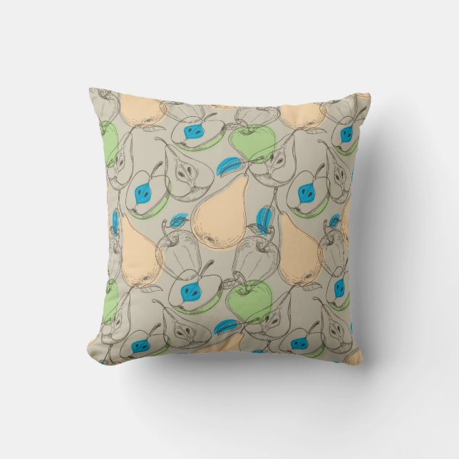 Fruits pattern cushion (Front)