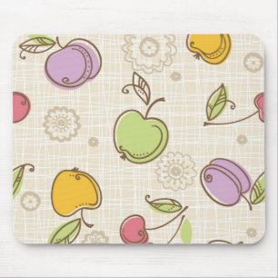 Fruits Pattern Mouse Mat