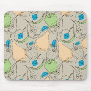 Fruits pattern mouse mat