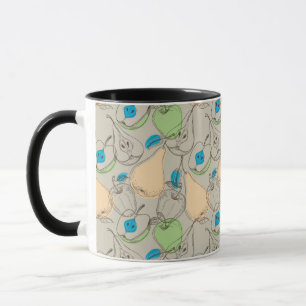 Fruits pattern mug
