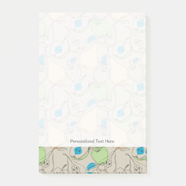 Fruits pattern post-it notes (Front)