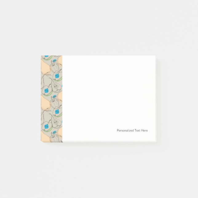Fruits pattern post-it notes (Front)