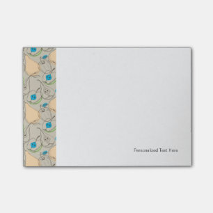 Fruits pattern post-it notes