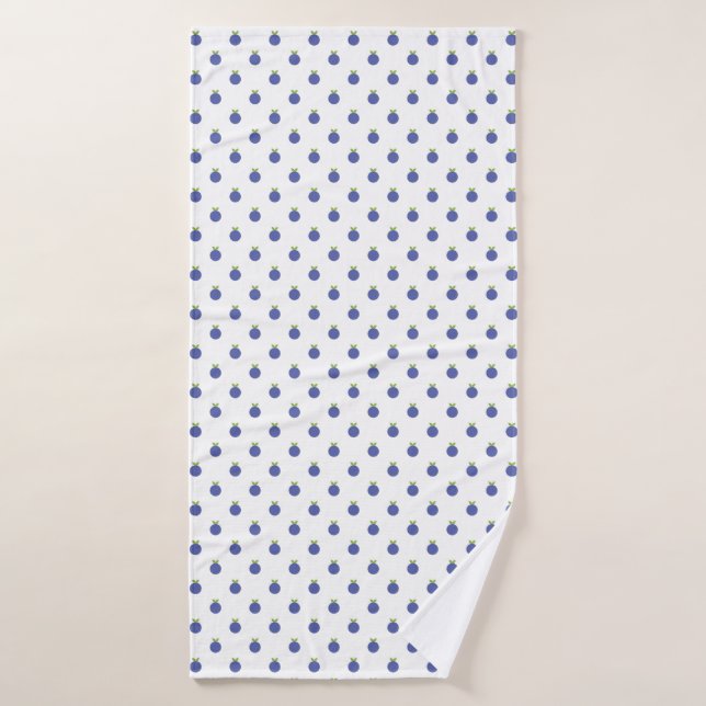 Fruits Polka Dots Bath Towel (Bath Towel)