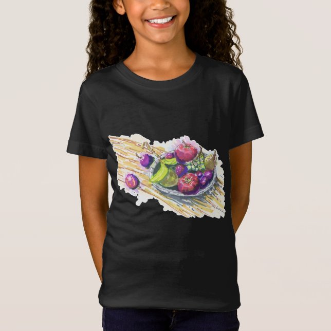 Fruits Still Life T-Shirt (Front)
