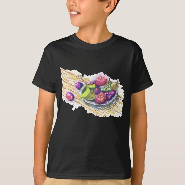 Fruits Still Life T-Shirt (Front)