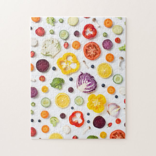 Fruits & Vegetables Jigsaw Puzzle (Vertical)