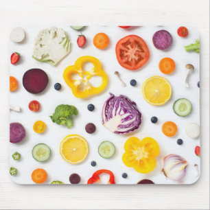 Fruits & Vegetables Mouse Mat