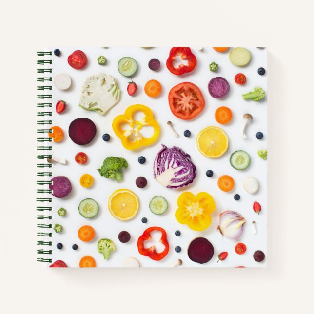 Fruits & Vegetables Notebook (Front)