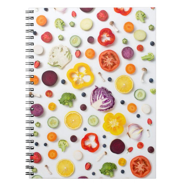 Fruits & Vegetables Notebook (Front)