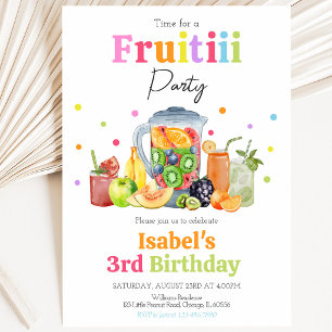 Fruitti Birthday Invitation