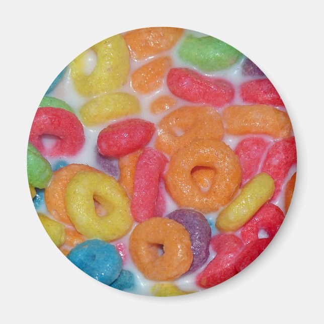 Fruity Cereal Magnet (Front)