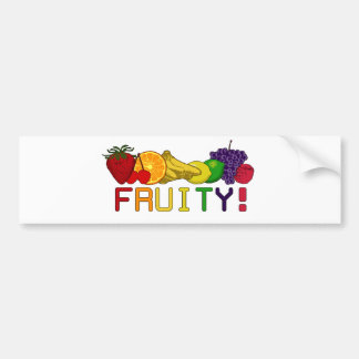 Fruity Fruit! Bumper Sticker