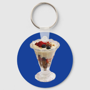 Fruity Italian Sundae Key Ring
