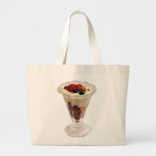 Fruity Italian Sundae Large Tote Bag
