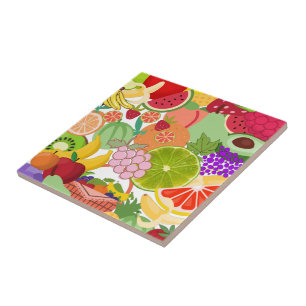 Fruity Modaic Fruit Basket    Tile